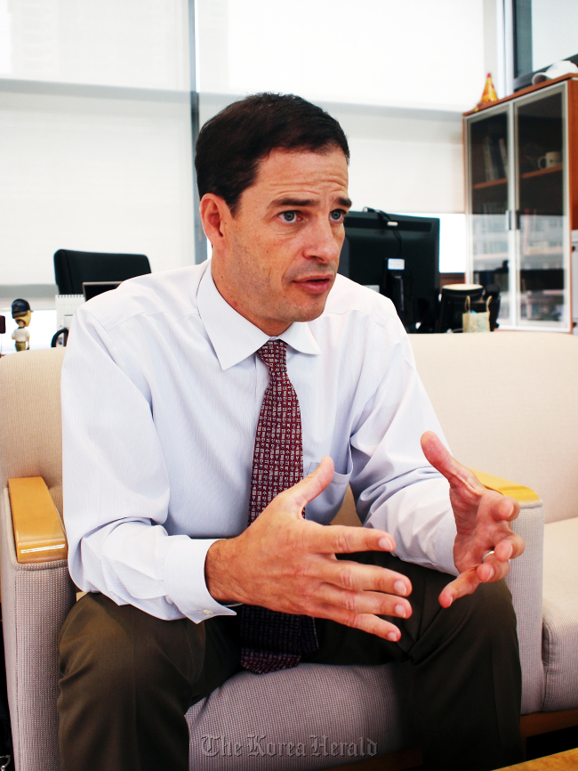 Jeff Mercer, headmaster of Chadwick International