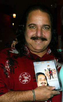Ron Jeremy signs copies of his new DVD "Being Ron Jeremy" at Virgin Megastore in New York on March 15, 2005. (UPI)
