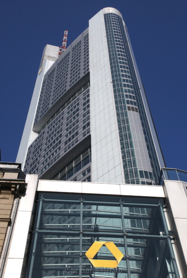 The Commerzbank AG headquarters in Frankfurt.   Bloomberg