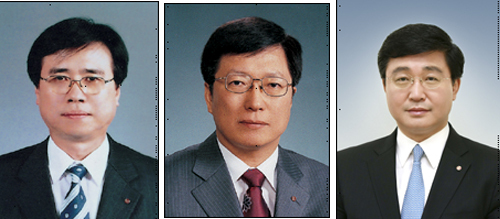 이덕우(기업인/한국후지필름대표이사상무),차원천(기업인/롯데시네마대표상무),최하진(기업인/롯데자이언트대표이사상무)
롯데그룹은 4일 송용덕 호텔롯데 대표이사를 부사장으로 승진시켰다. 또 노일식 롯데리아 전무를 이 회사 대표이사로 승진 발령했다.
롯데는 이날 이같은 내용을 골자로 하는 2013년 정기 임원 인사를 단행, 158명을 승진시켰다고 밝혔다. 신임임원은 지난해 실적을 반영해 66명을 배출했다.