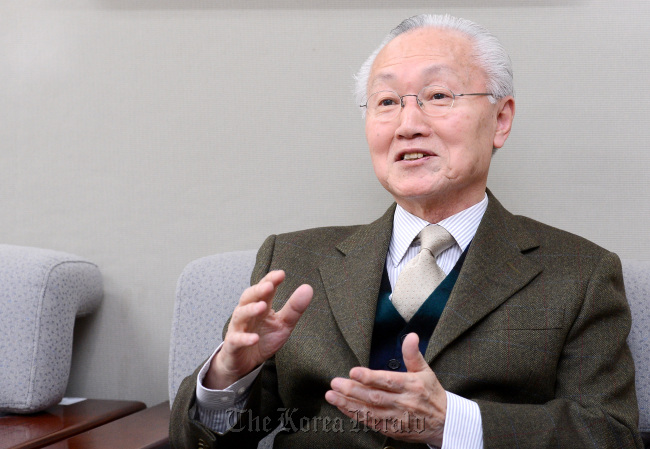 Kim Yer-su, director of the Global Academy for Future Civilizations at Kyung Hee University.   Ahn Hoon/The Korea Herald