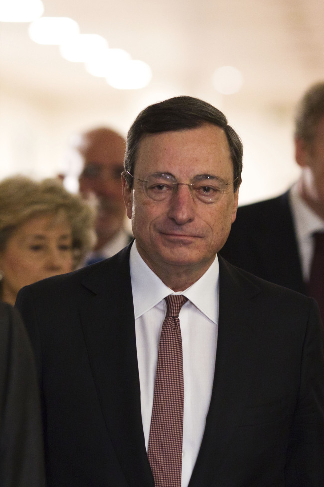 ECB President Mario Draghi.   Bloomberg