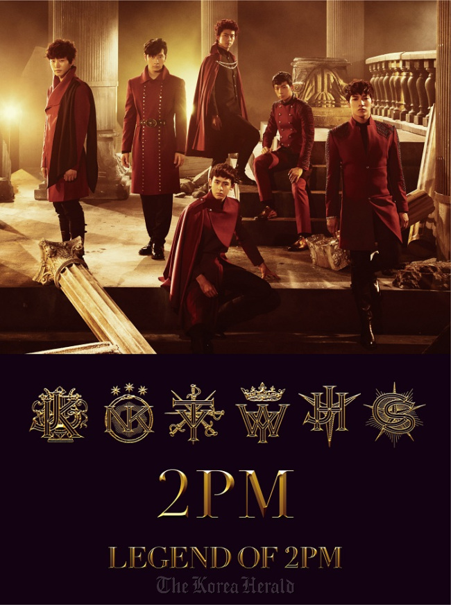 Legend of 2PM' shoots to top of Oricon Chart - The Korea Herald