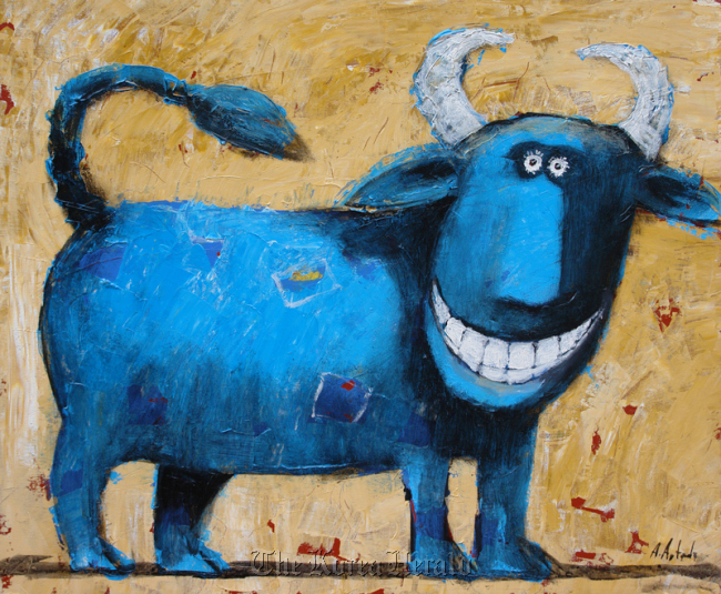 “Smiling Cow.”    Gallery Sun Contemporary