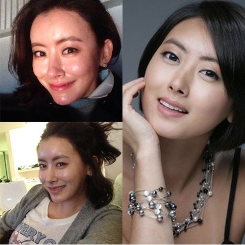 최근 모습(왼쪽)과 활발하게 활동하던 예전 모습. 사진=정양 미니홈피