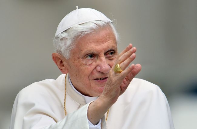 Pope Benedict XVI.  AFP-Yonhap News