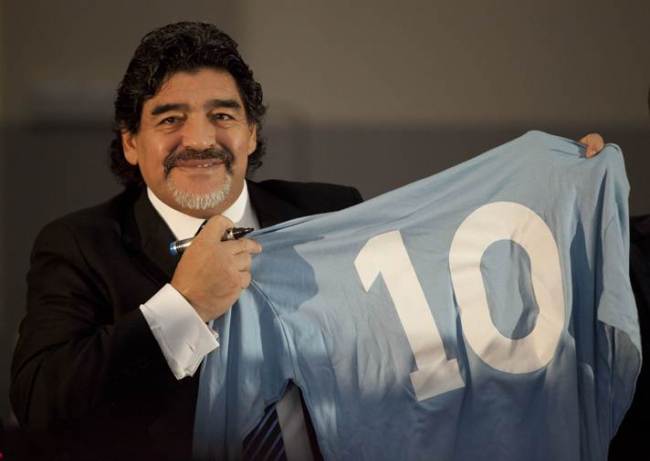 Diego Maradona (Yonhap News)