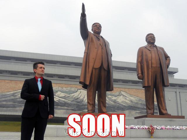 In this image from Kickstarter.com, Michael Malice introduces his project to ghostwrite an autobiography of Kim Jong-il.   Kickstarter.com