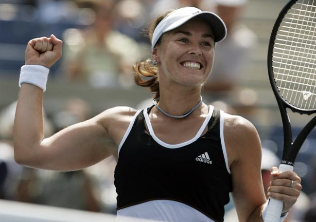 Swiss tennis star Martina Hingis   AP-Yonhap News