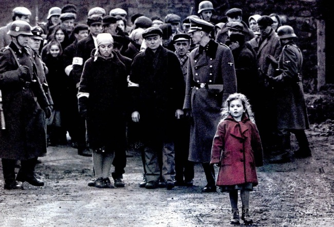 A scene from the movie "Schindler's List"