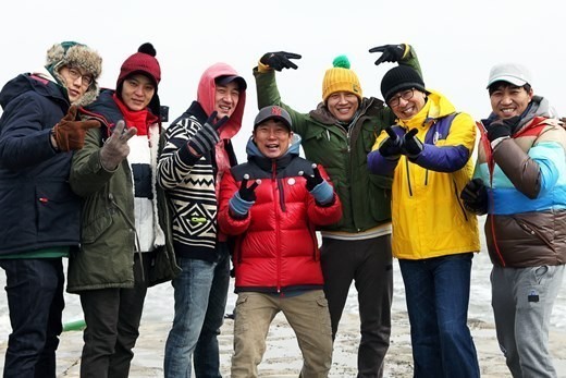성시경(좌측부터/가수),주원(문준원/탤런트/뮤지컬배우),엄태웅(영화배우/탤런트),이수근(개그맨/MC),차태현(영화배우/탤런트),김승우(영화배우/탤런트),김종민(가수/코요태)
KBS 2TV ‘해피선데이-1박2일’의 맏형인 배우 김승우가 프로그램에서 하차한다.
