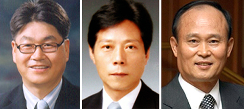 이관훈(좌측부터/기업인/CJ그룹),이태재(전NH농협은행부행장/NH-CA자산운용대표),이채욱(공기업인)
영남대학교 동문들의 활약이 올해도 각계각층에서 두드러지고 있다. 올해 초 단행된 재계 임원인사에서 영남대 동문들이 중책을 맡으며 약진했다.