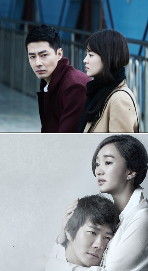 조인성(좌측부터/영화배우/탤런트),송혜교(탤런트/영화배우),권상우(영화배우/탤런트),수애(박수애/영화배우/탤런트)
요즘 TV 드라마와 영화를 보면 각각 한 가지씩의 흐름이 발견된다. 영화 쪽에서는 조폭영화의 인기다. 지난해 2월 개봉된 ‘범죄와의 전쟁’ 이후 경찰이 조폭이 되는 이야기인 ‘신세계’와, 양복 입고 다니는 기업형 조폭이 박수무당을 아울러 수행하는 ‘박수건달’ 등 조폭영화들이 관객동원에 성공했다.