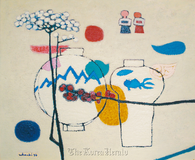 “Garden” by Kim Hwan-ki.   Gana Art Center