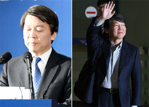안철수(전기업인/전교수)
불과 6개월 전만 해도 국민의 50% 가까운 지지를 얻었던 안철수 전 서울대 융합과학기술대학원장. 82일 만에 정치권에 복귀한 그의 목표는 당장 대권도, 원내교섭단체 구성도 아니다.