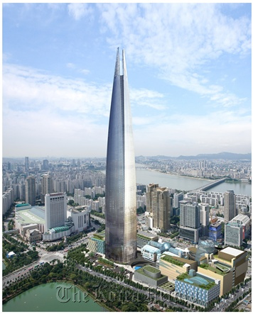 Artist’s rendering of Lotte World Tower