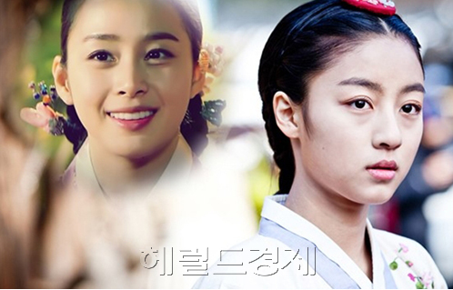 김태희(좌측부터/탤런트/영화배우),강민아(탤런트/영화배우)
김태희의 아역 강민아가 30대1의 경쟁률을 뚫어 화제가 되고 있다.