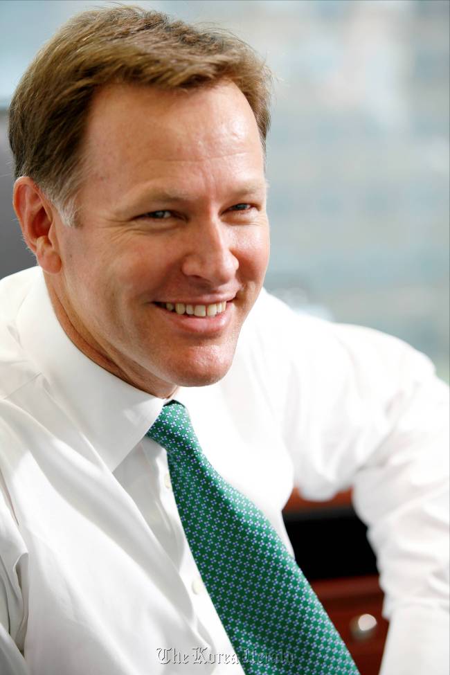 Chris de Bruin, executive vice president of Standard Chartered Bank Korea.   SC Bank Korea