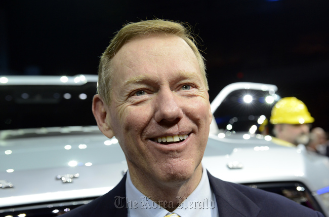 Ford CEO Alan Mulally.   Bloomberg
