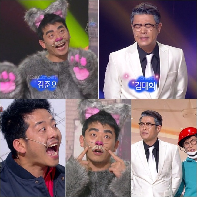 김준호(좌측부터/개그맨),김대희(개그맨)
개그맨 김준호, 김대희가 KBS2 ‘개그콘서트’의 각기 다른 코너에서 ‘마무리 종결자’로 등극, 시청자들에게 큰 웃음을 선사했다.
