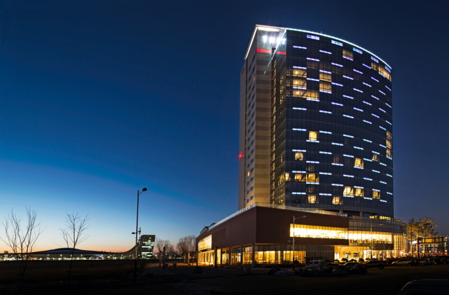 MVL Hotel Kintex in Ilsan, Gyeonggi Province.   MVL Hotel Kintex