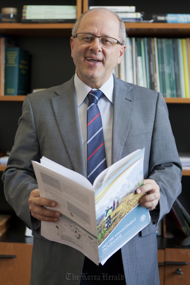 Eduardo Mansur, director of the Forest Assessment, Management and Conservation Division of FAO