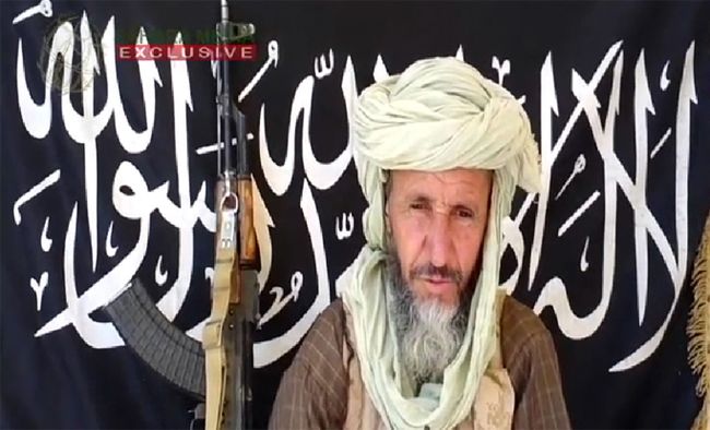 This image released on Dec. 25, 2012 by Sahara Media shows one of the leaders of al-Qaida in the Islamic Maghreb, Abdelhamid Abou Zeid, in an undisclosed place.   AFP-Yonhap News