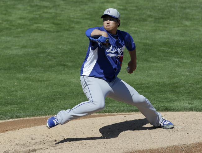Dodgers starter Ryu Hyun-jin   Yonhap News