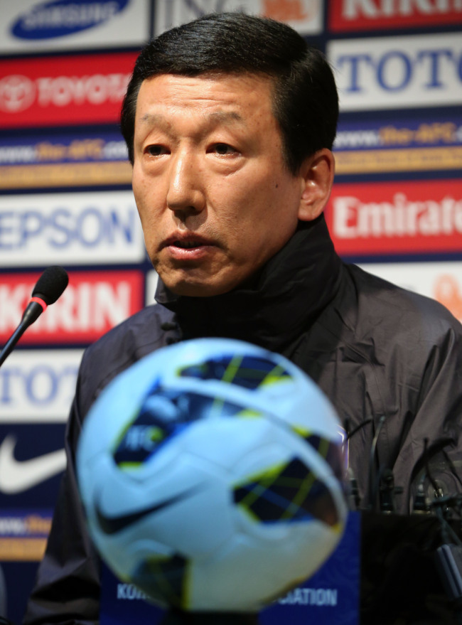 최강희(축구감독/축구국가대표팀)
Korea head coach Choi Kang-hee   Yonhap News