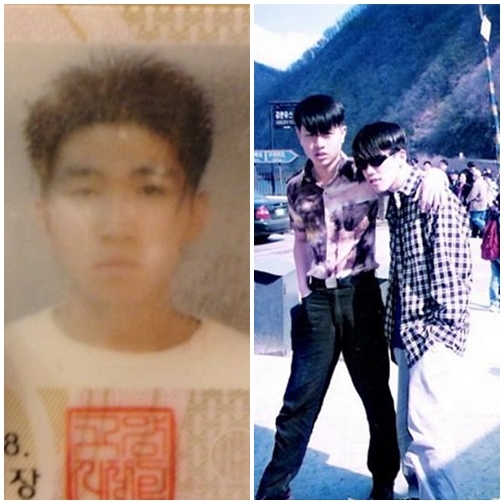 유세윤(좌측부터/개그맨/가수),유상무(개그맨)
유상무는 26일 오전 자신의 미투데이에 “유세윤~ 복수다~! 우하하하하”라는 글과 함께 유세윤의 과거 사진을 게재했다. 이는 유세윤의 주민등록증 사진으로 삐죽 세운 머리와 무표정한 얼굴이 보는 이의 웃음을 자아낸다.