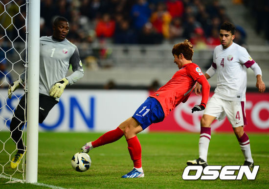 손흥민(축구선수/함부르크SV)
손흥민의 발 끝에서 천금같은 결승골이 터지자 대한민국 대 카타르의 경기를 지켜보던 안방의 시선도 브라운관을 떠나지 못했다. 순간시청률은 무려 30%를 넘어섰다.
