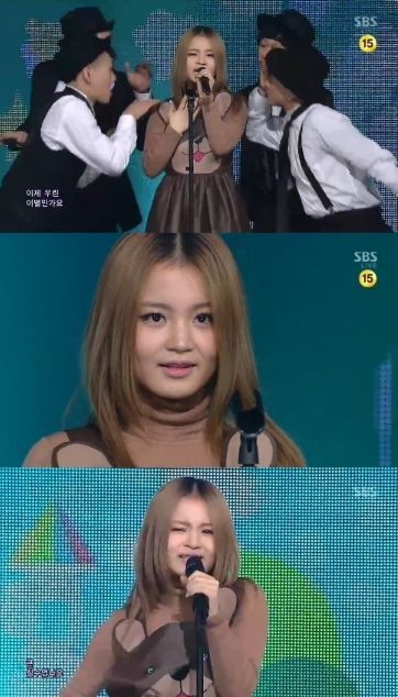 이하이(가수)
지난 31일 방송된 SBS ‘인기가요’에서 이하이는 귀여운 곰돌이 원피스를 입고 ‘It‘s over(잇츠 오버)’로 오프닝 무대를 선보였다.
