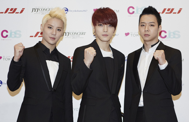 JYJ wrapped up Tokyo Dome concert - The Korea Herald