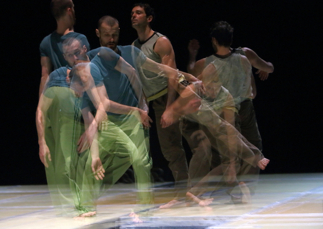 A scene from William Forsythe’s “Heterotopia.” Seongnam Arts Center