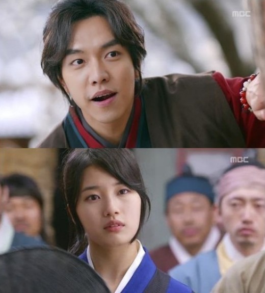 이승기(좌부터/가수/탤런트),수지(배수지/가수/미쓰에이)
15일 방송된 MBC 월화드라마 ‘구가의 서’ 3회에 등장한 이승기와 수지는 비주얼과 연기력을 과시하며 시청자들의 눈길을 사로 잡았다.