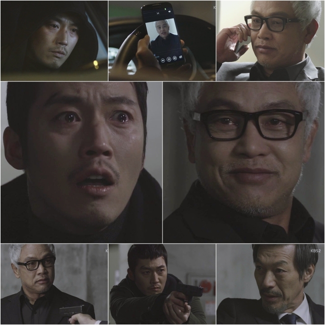 김영철(좌부터/탤런트/영화배우),장혁(정용준/영화배우/탤런트),김갑수(영화배우/탤런트)
KBS2 수목드라마 ‘아이리스2’(극본 조규원, 연출 표민수 김태훈)의 장혁-김영철 부자의 눈물이 시청자들의 가슴을 적셨다.