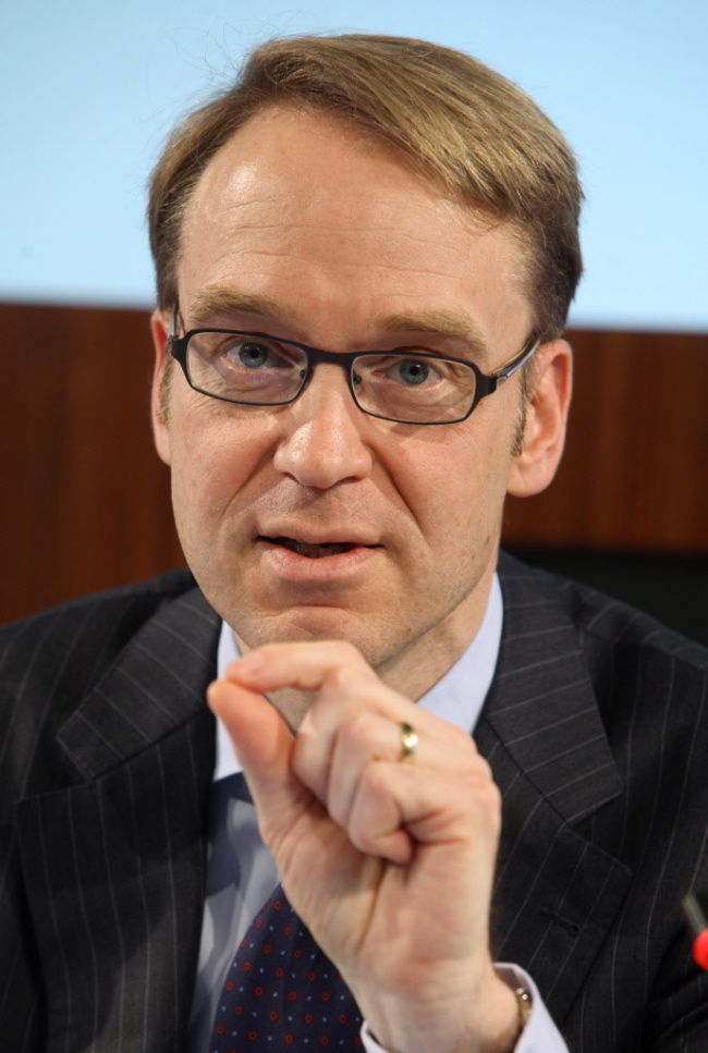 President of Deutsche Bundesbank Jens Weidmann   Bloomberg