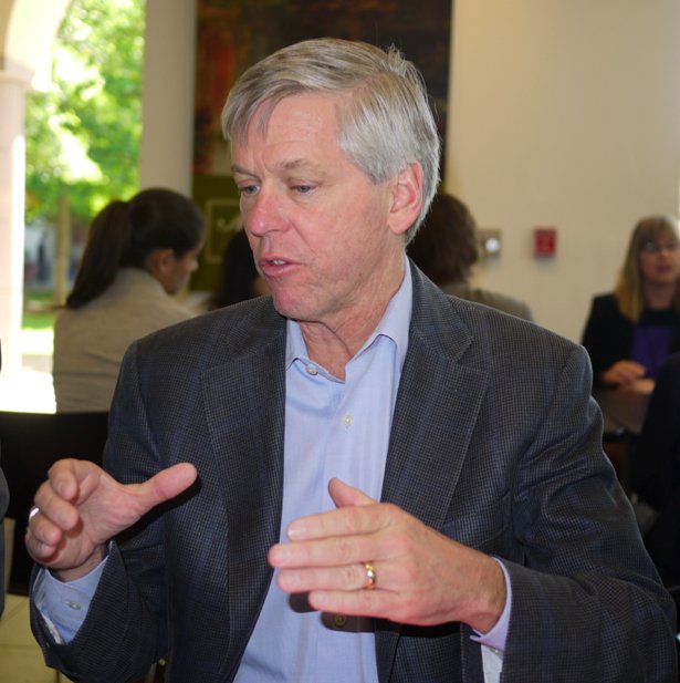 Jim Moroney, publisher and CEO of the Dallas Morning News and chairman of the board of the Newspaper Association of America.   Yang Sung-jin/The Korea Herald