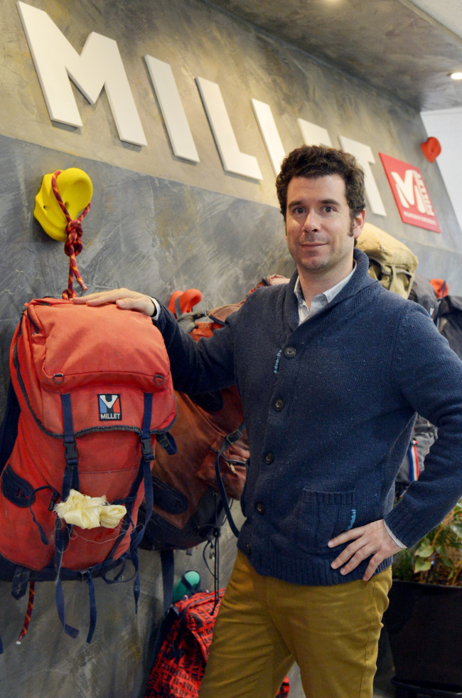 Julien Provot-Ragueneau, senior executive of MilletEdelweissHoldings.   Kim Myung-sub/The Korea Herald