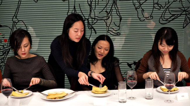 Women at the Institute Sarita are tutored in international and manners.   Institute Sarita