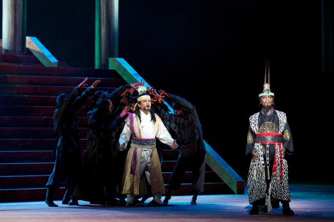 A scene from “Tcheo Yong,” which will be staged June 8-9 at Seoul Arts Center. Korea National Opera