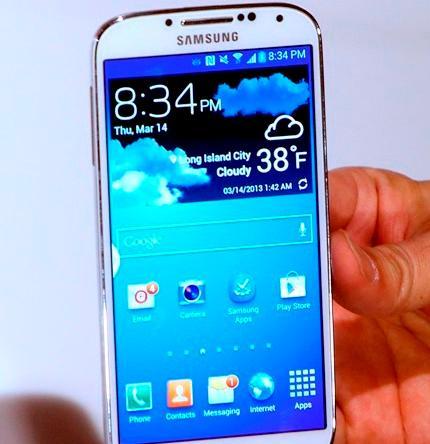 Samsung's Galaxy S4(AP-Yonhap News)