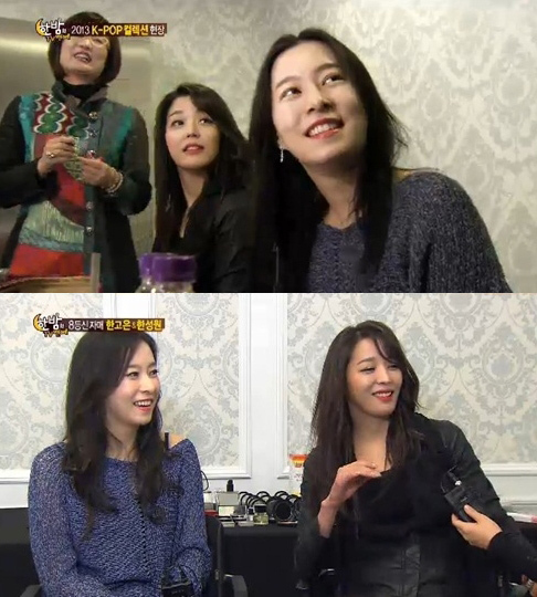 한고은(좌부터/탤런트/영화배우),한성원(모델)
배우 한고은이 언니 한성원과 함께 런웨이에서 우월한 자태를 과시했다.