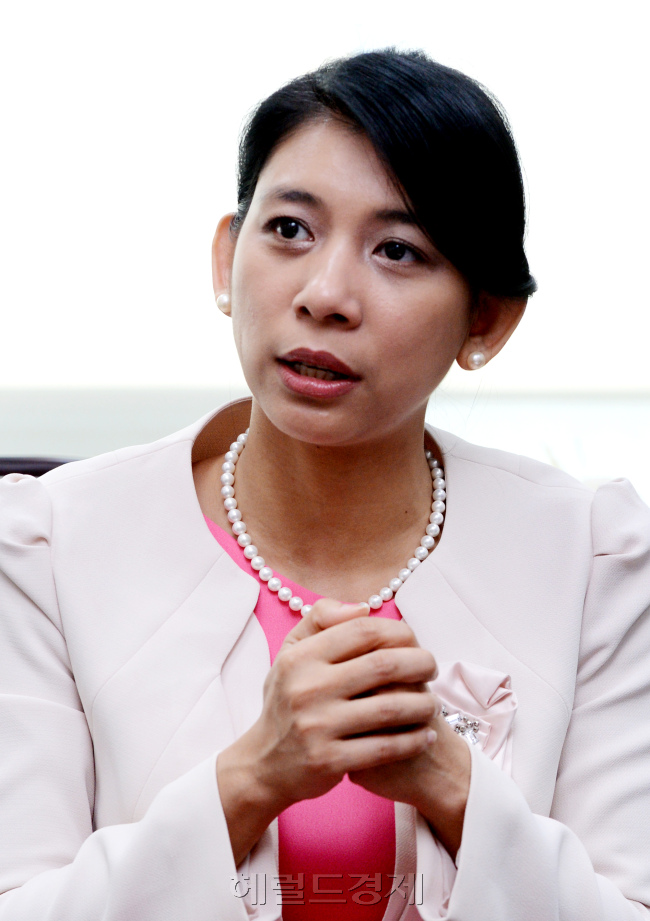 이자스민 인터뷰 국회 의원회관. 박현구 기자phko@heraldcorp.com