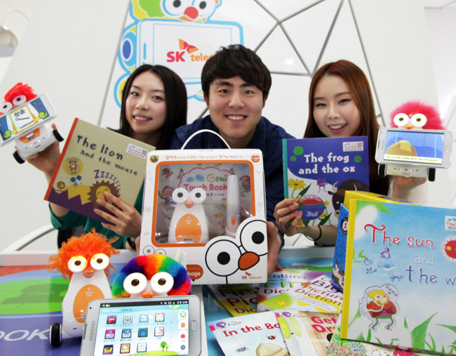 SK텔레콤, 20만원 대 교육로봇 알버트팝 출시