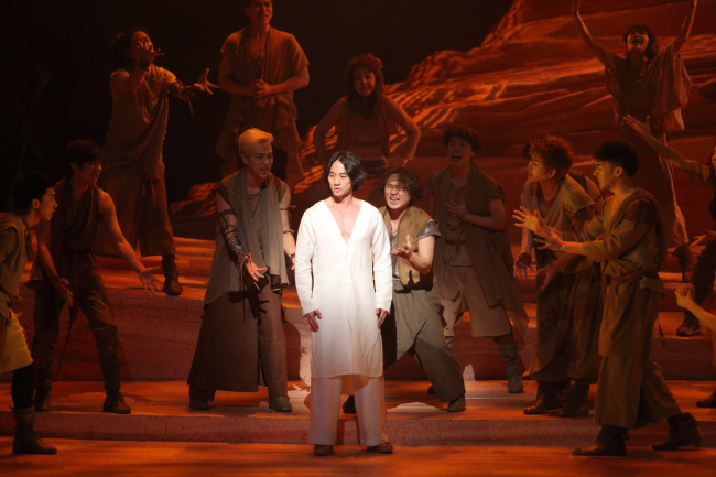 A scene from “Jesus Christ Superstar.”   Seol & Company