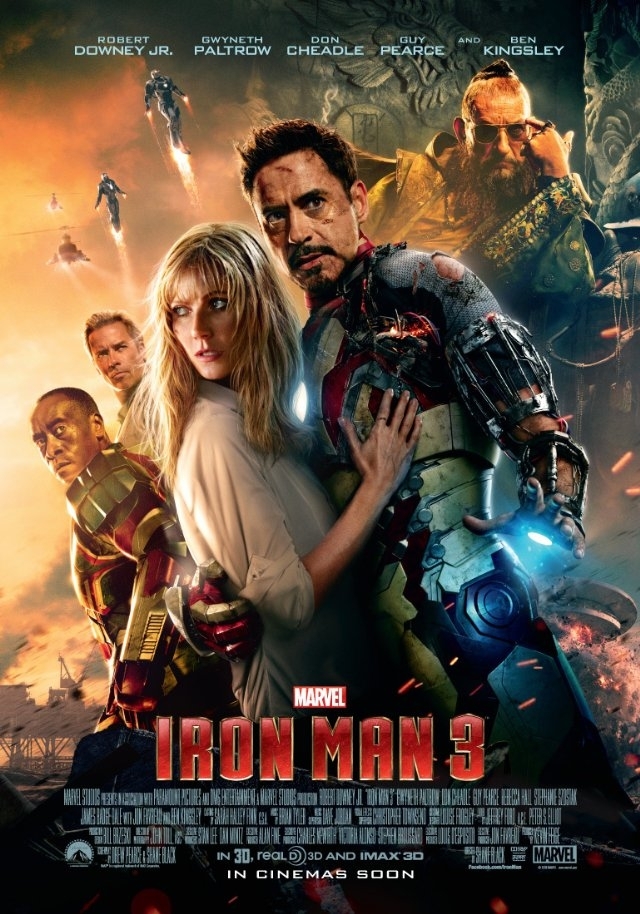 기네스팰트로(좌부터/GwynethPaltrow/영화배우),로버트다우니주니어(RobertDowneyJr/영화배우)
할리우드 영화 ‘아이언맨 3’<사진>의 흥행 열풍이 계속되는 가운데, 한국 영화는 고전을 거듭했다.