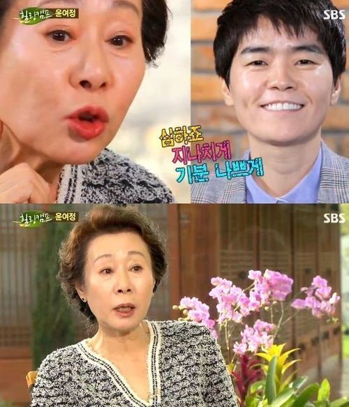 윤여정(좌부터/탤런트/영화배우),노희경(드라마작가)
배우 윤여정이 노희경 작가와 거침없는 폭로전을 펼쳤다.