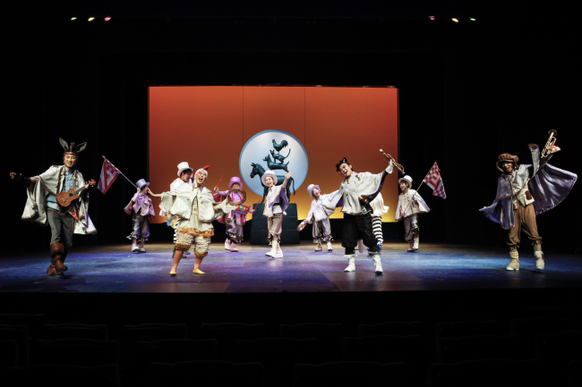 A scene from “The Bremen Town Musicians.”   YooYeol Company