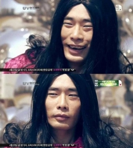 뮤지(이용운/가수/DJ)
남성듀오 UV의 멤버 뮤지가 무대에서 착용하는 긴 머리 가발로 인해 생긴 고충을 토로했다.
